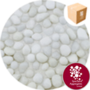 Glass Pea Gravel - Opaque White - Design Pack